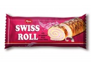 Рулет бісквітний «Mindy Swiss Roll» зі смаком полуниці  