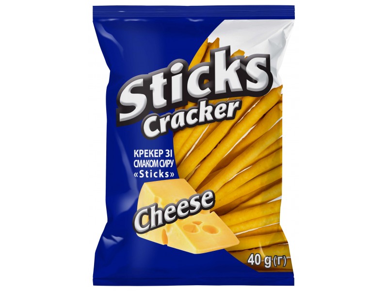 Крекер «Sticks» зі смаком сиру.